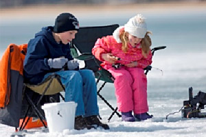 Michigan DNR Free Fishing weekend is February 14-15, 2015