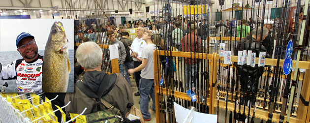 Mark Martin to be inducted into the Freshwater Fishing Hall of Fame during the 2015 Ultimate Sport Show Grand Rapids