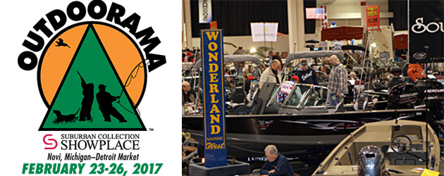 Outdoorama 2017 is February 23-26 in Novi at Suburban Collection Showplace!