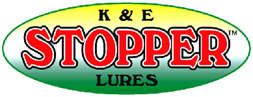 K&E Tackle Stopper Lures logo