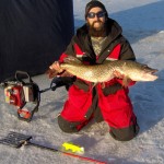 Keith Stanton pike spearing through the ice expert