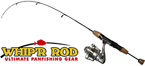 Whip'r rod and reel panfishing gear