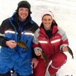 Ray Tiffany and Mandolyn MacHaffie, the HARD WATER MANIACS team up with K&E Stopper Lures