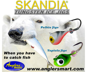 Anglers Mart Skandia Tungsten Ice Jigs - Pelkie and Tapiola