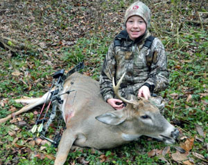 Team Stopper Pro Staff member Sam Gernaat with his first deer