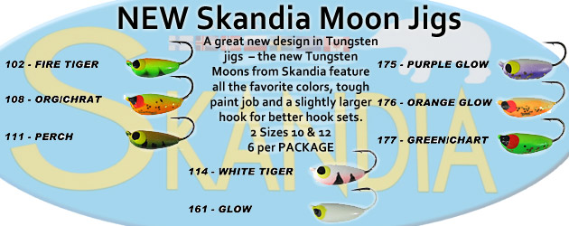 Skandia Tungsten Moon Jigs