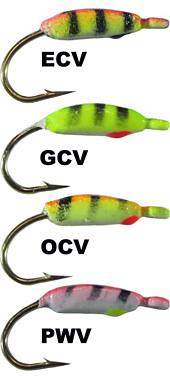 New UV BLAST Moon Jigs Colors from K&E Tackle Stopper Lures ice fishing tackle
