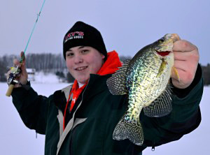 Charter Captain Jake Romanack will cover panfish through the ice during the 2015 Ultimate Fishing Show Detroit in Novi, Michigan