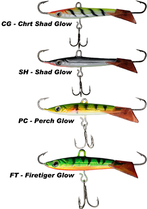 Yukon Shiner color chart