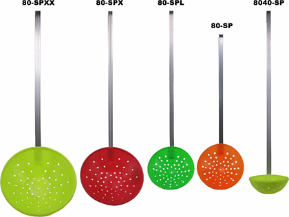 K&E Tackle ice skimmer lineup including the new 4-inch Little Dog Skimmer (R)