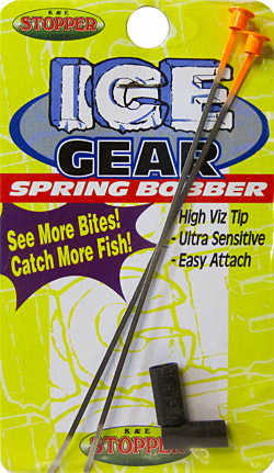 Flat steel spring bobber sbf-2-2pk